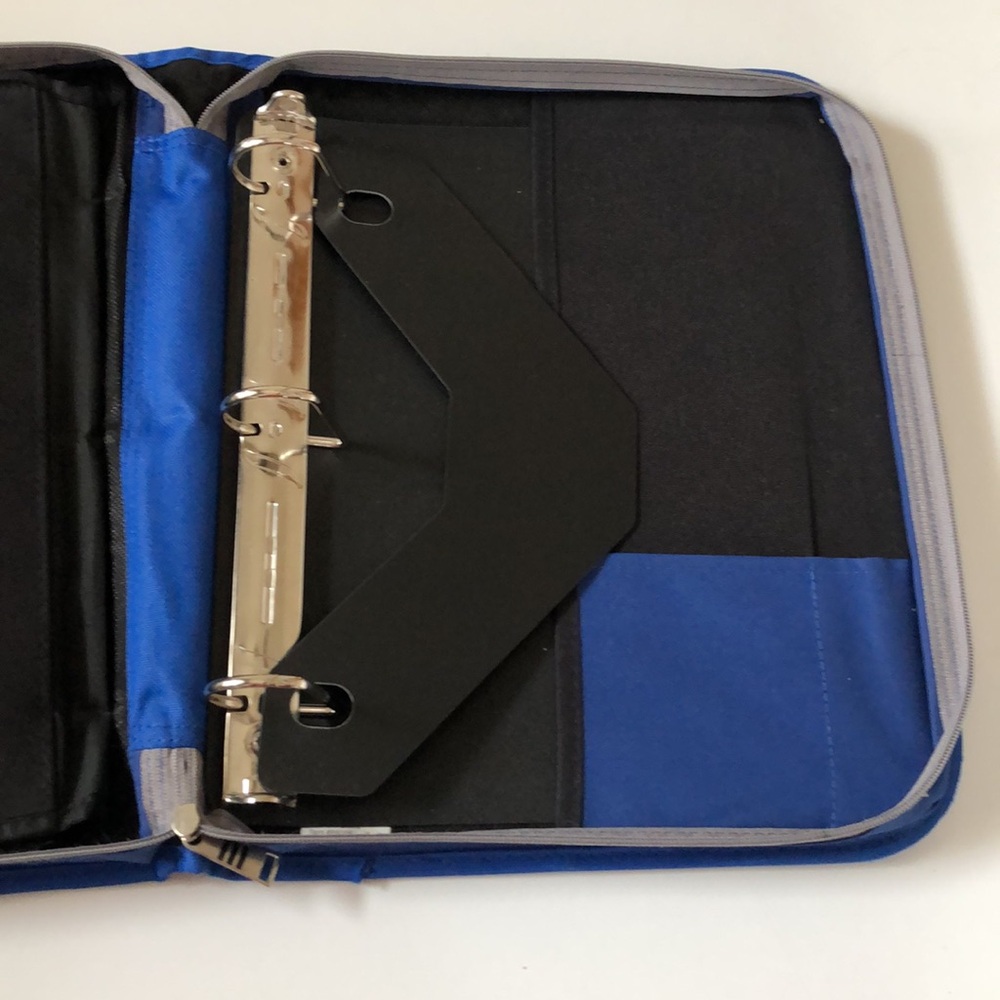 Mead Pro Platinum Zipper Binder with Expanding File, 1.5" - Picture 7 of 16